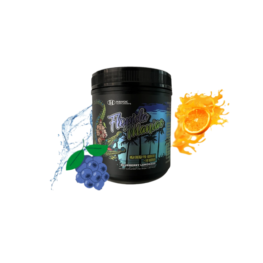 Florida Maniac Fat burning Pre-workout Blue Berry Lemonade