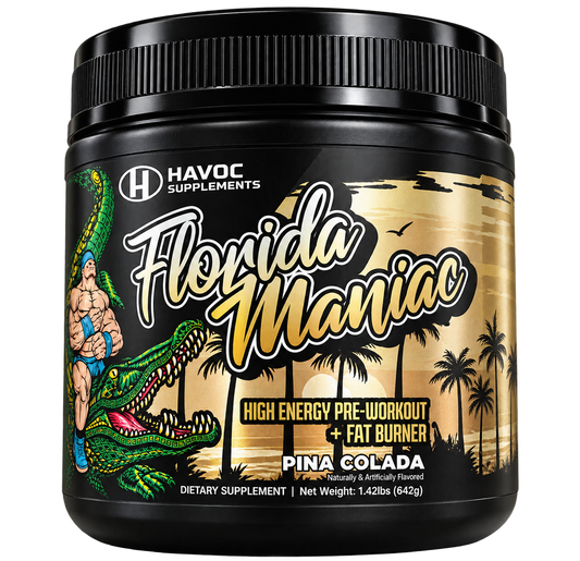 Florida Maniac Fat Burning Preworkout Piña Colada