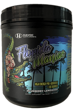 Florida Maniac Fat burning Pre-workout Blue Berry Lemonade