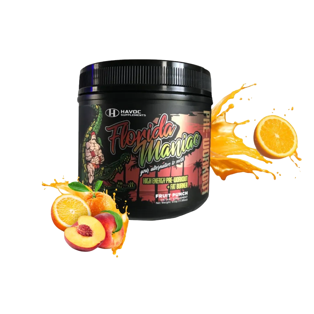 Florida Maniac Pre workout - Fruit Punch - Preworkout