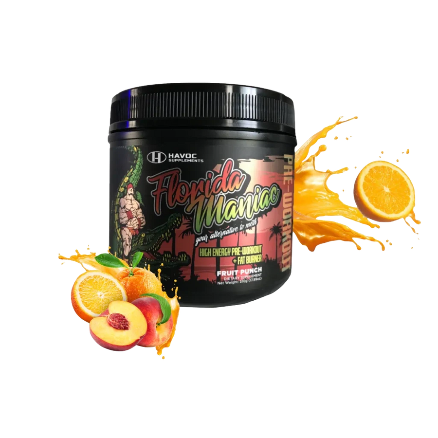 Florida Maniac Pre workout - Fruit Punch - Preworkout